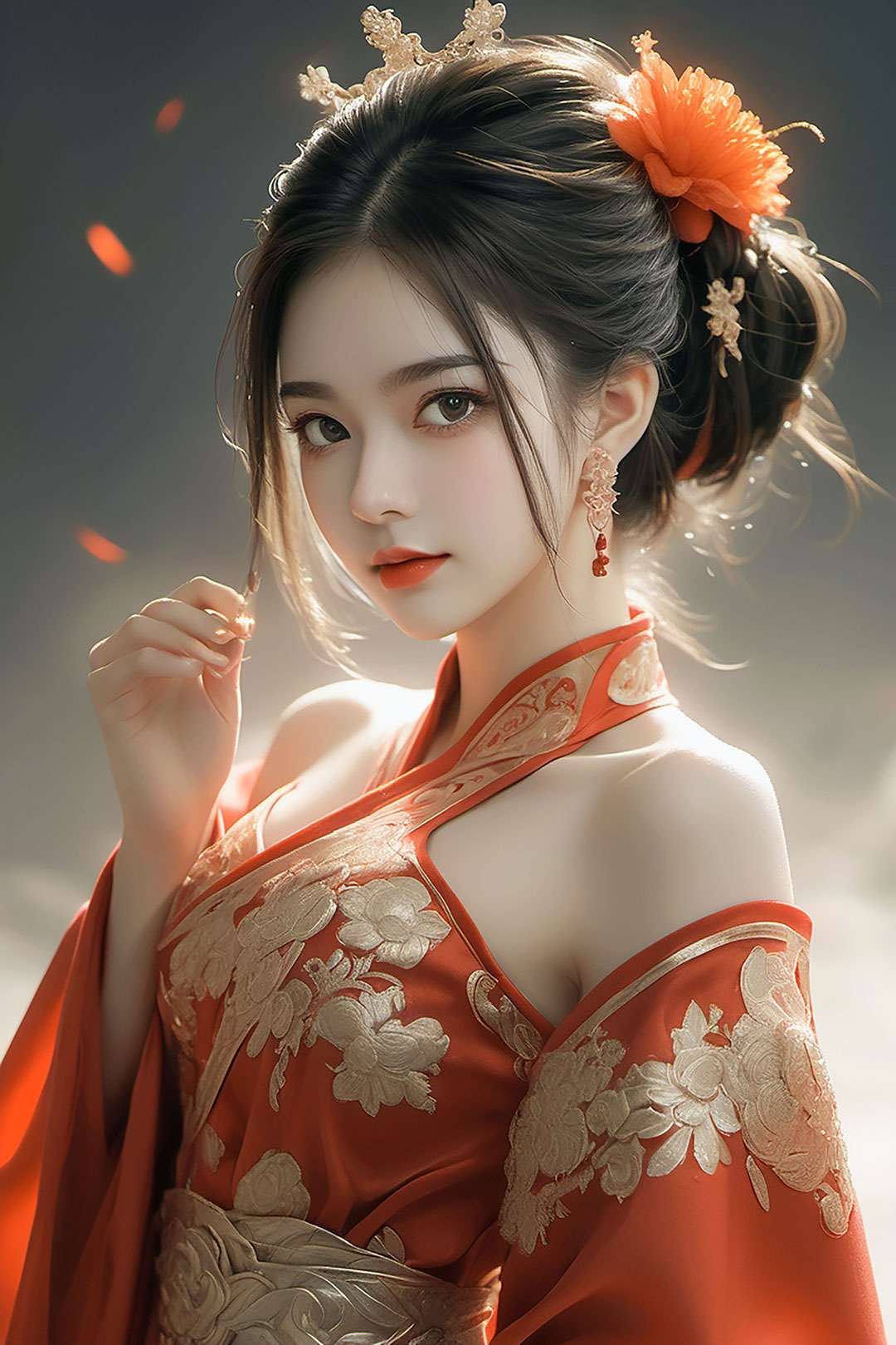 中国汉服AI美女