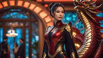 奢华霸气的龙之女