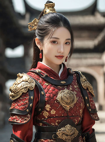 中国古代甲胄女将军
